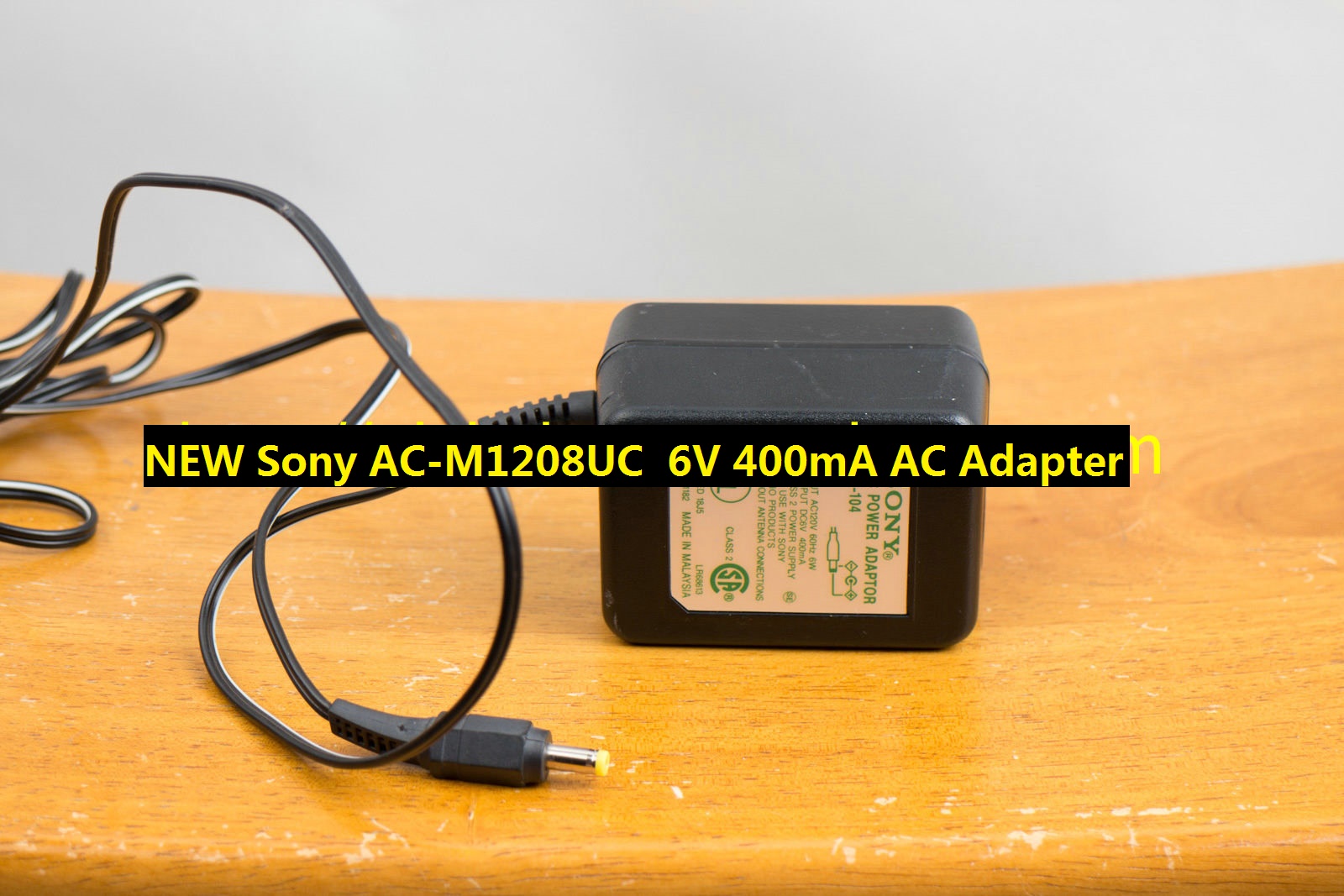 *100% Brand NEW* Sony AC-M1208UC 6V 400mA AC Adapter Power Supply